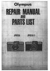 Olympus Pen S manual. Camera Instructions.